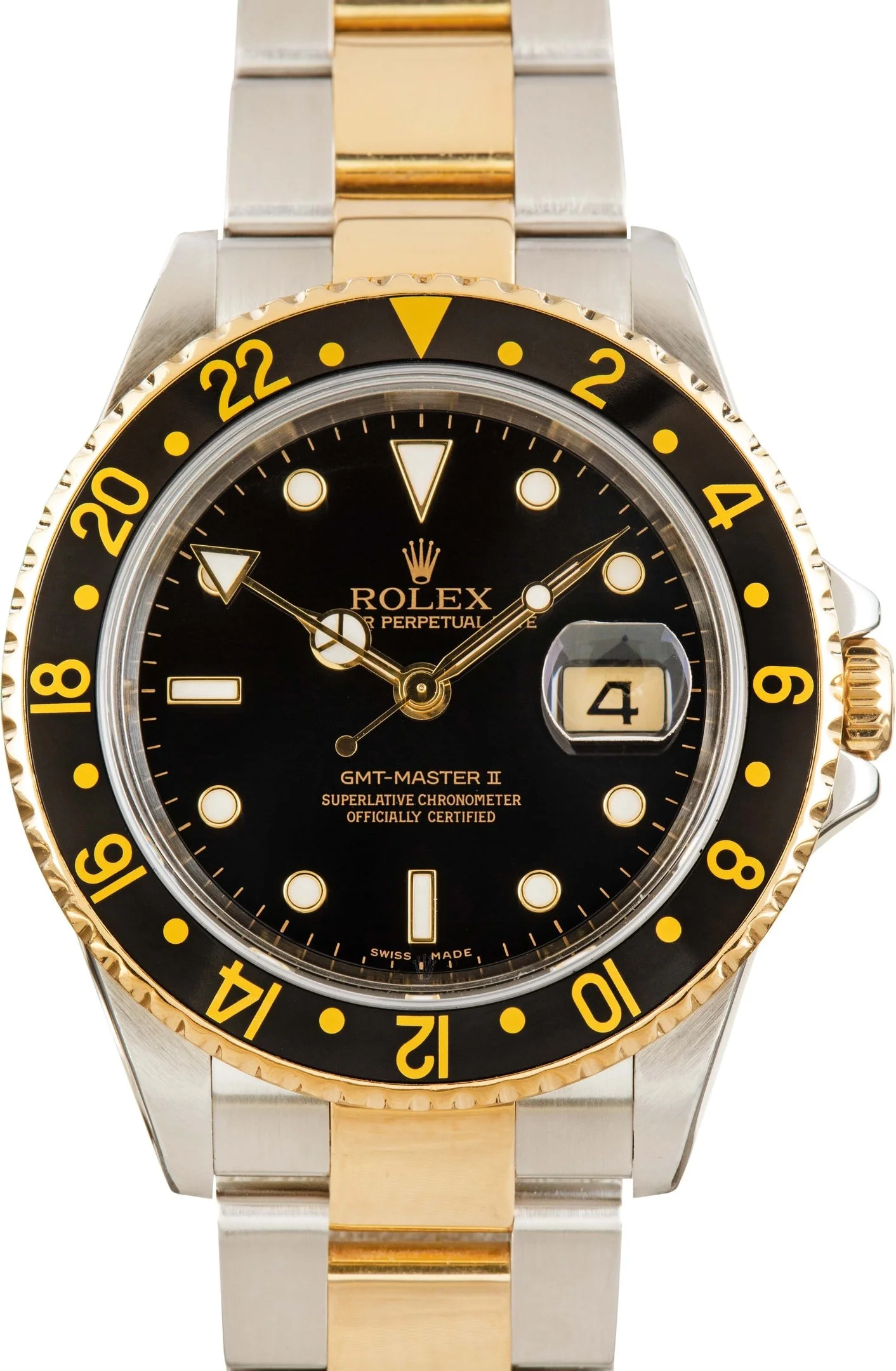 Rolex GMT-Master II Ref 16713 Gold and Steel - 1