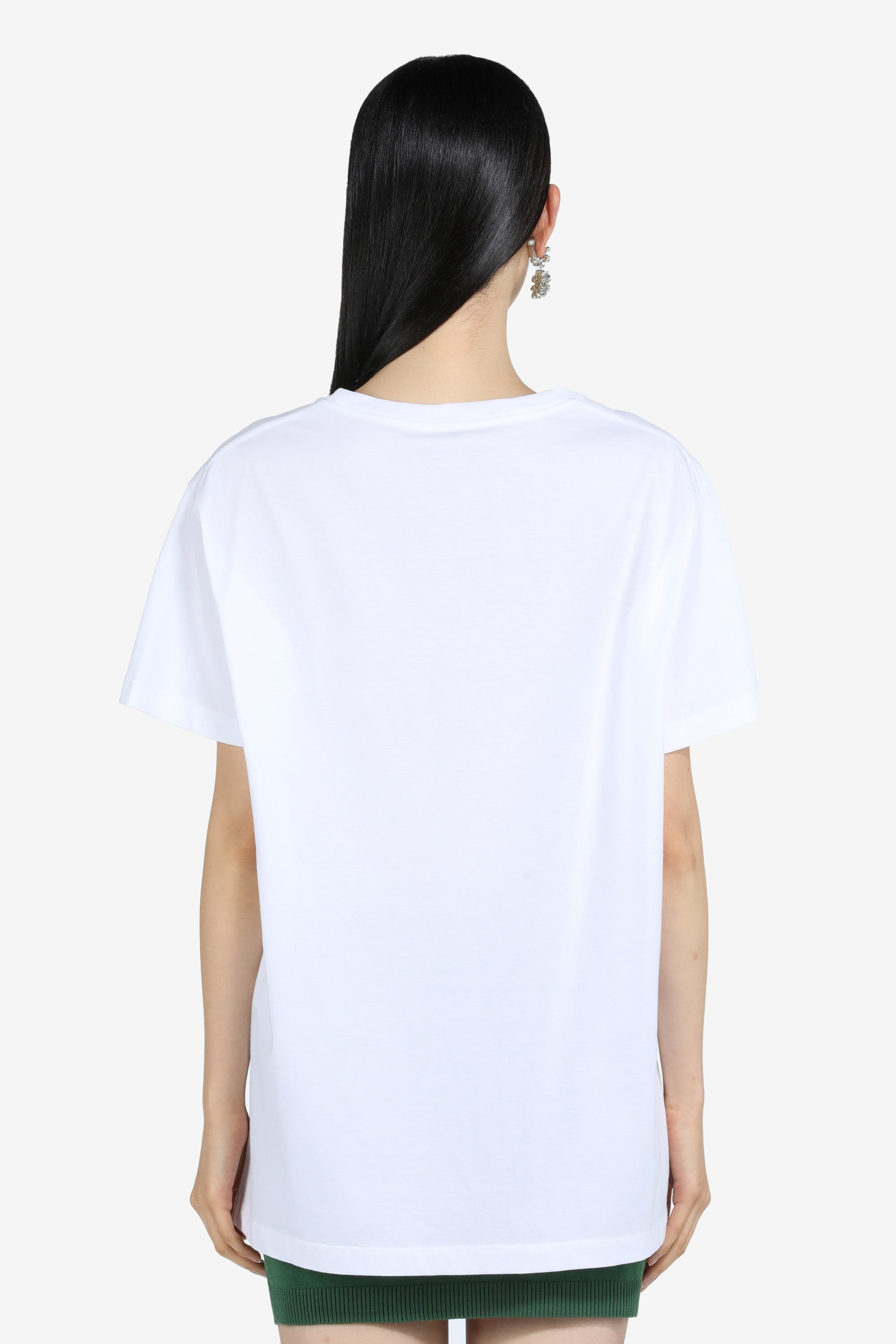 CHERRY-PRINT COTTON JERSEY T-SHIRT - 2