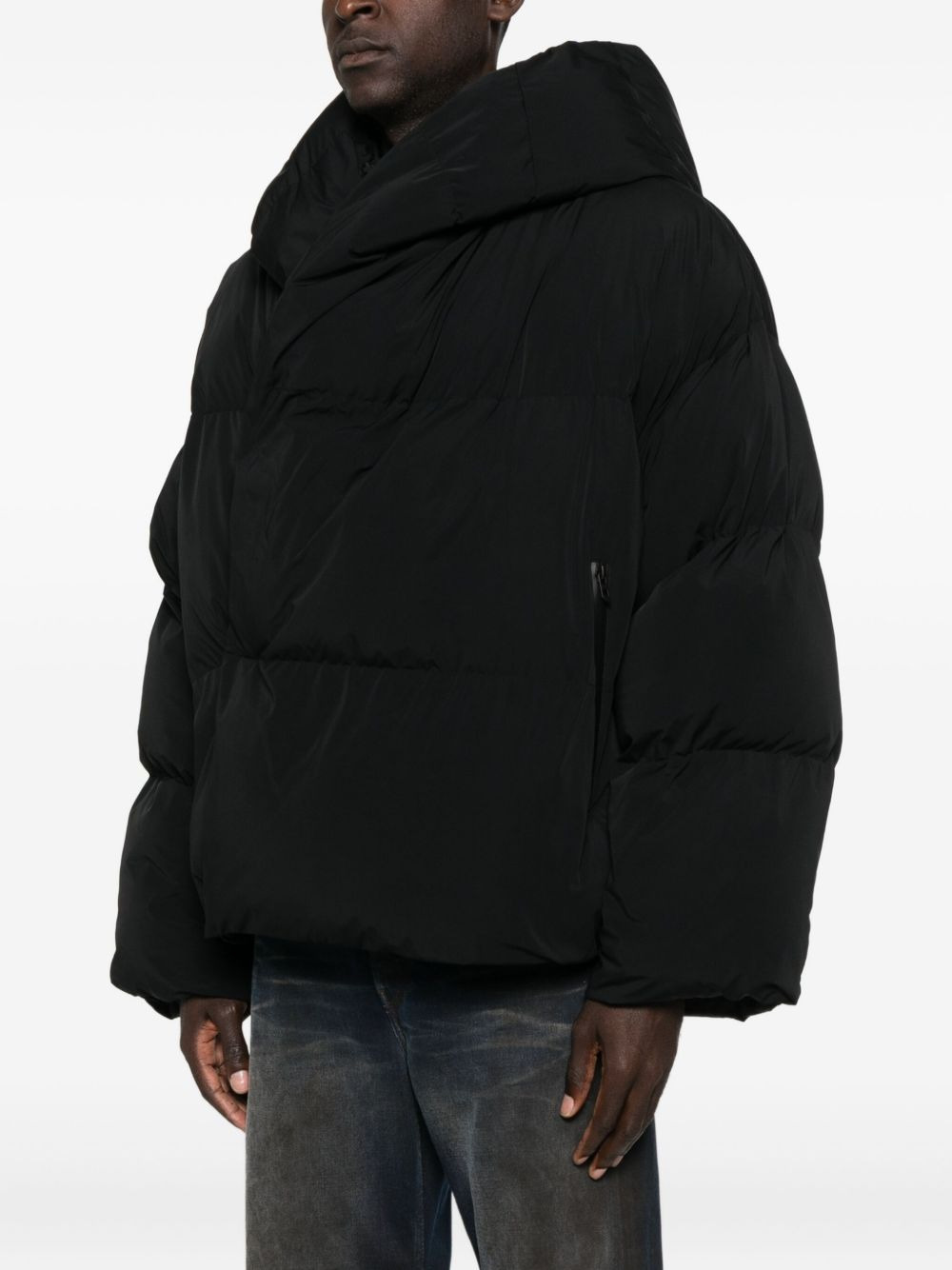 HOODED PUFFER JACKET - 5