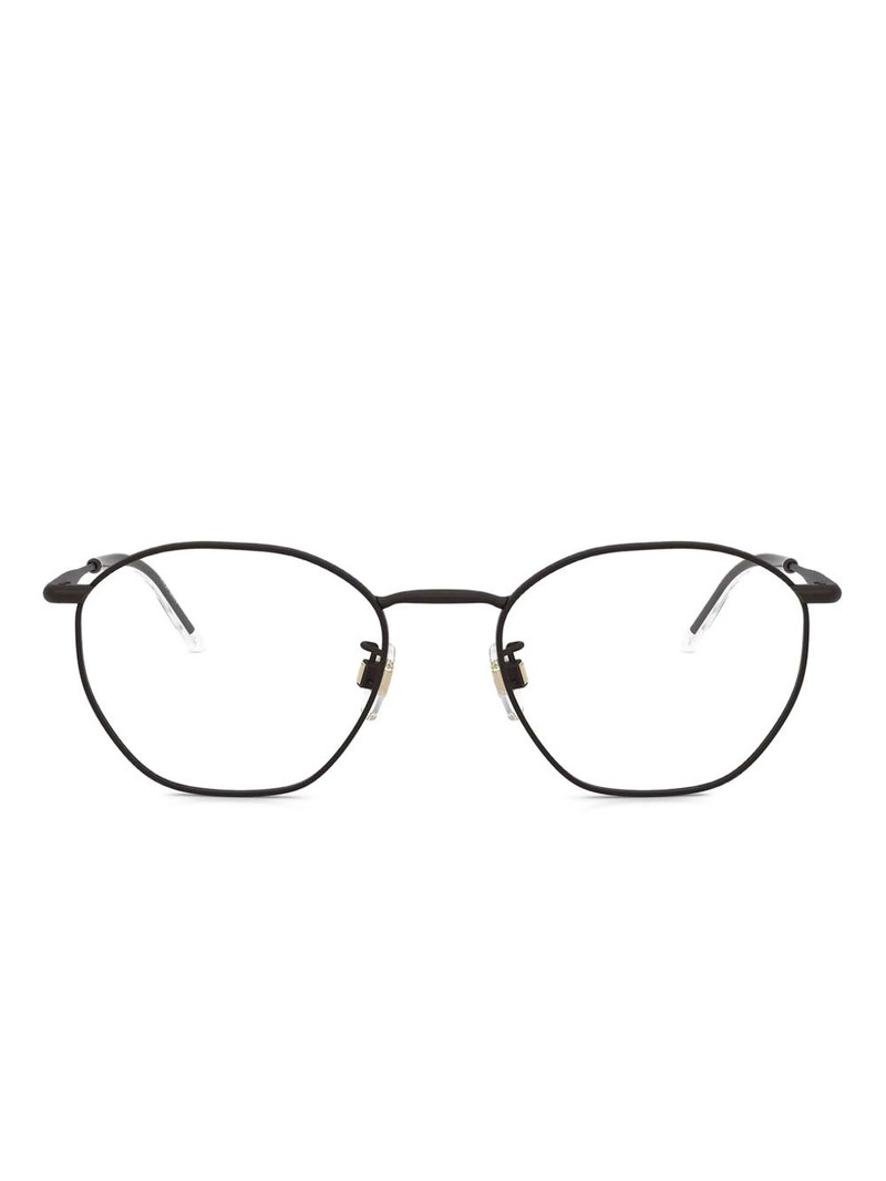 AR5156 geometric-frame glasses 1