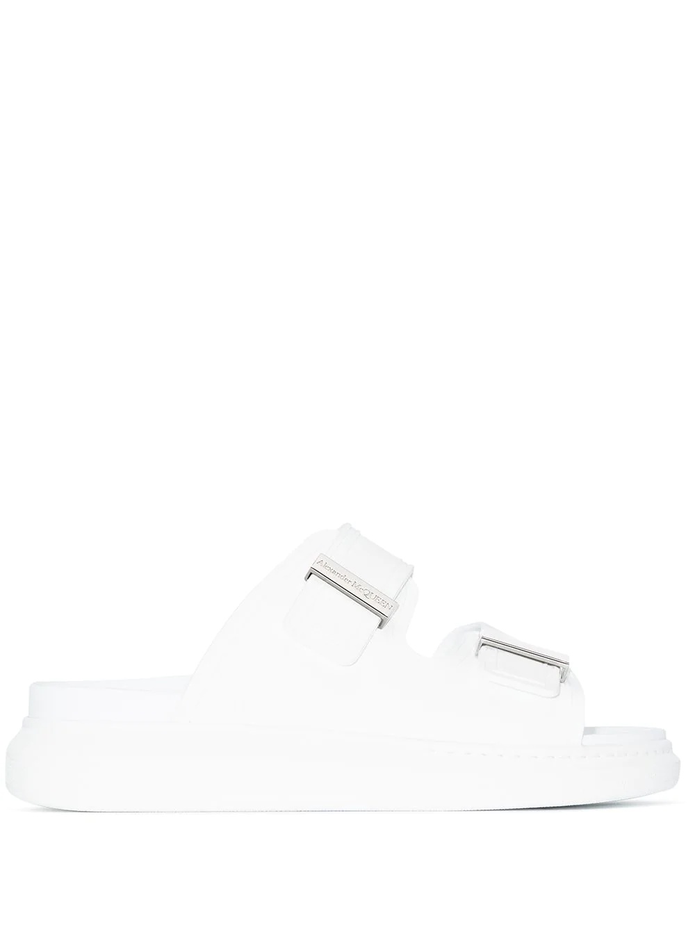 Hybrid flatform slide sandals - 1