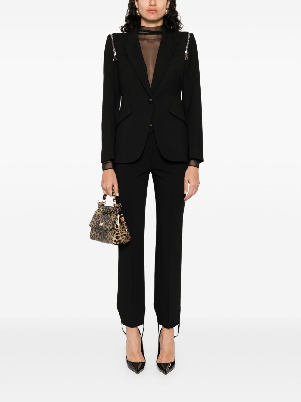pressed-crease trousers - 2