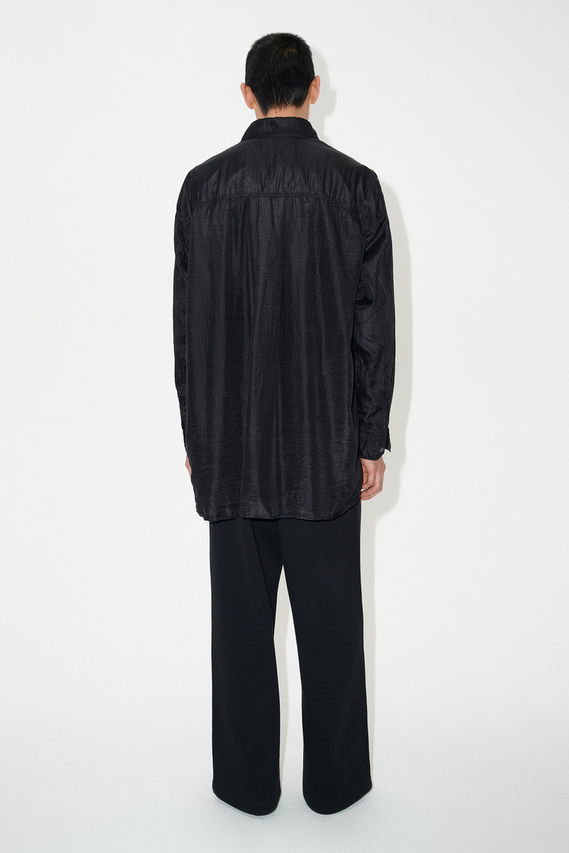 Darling Shirt Black Cotton Silk 6