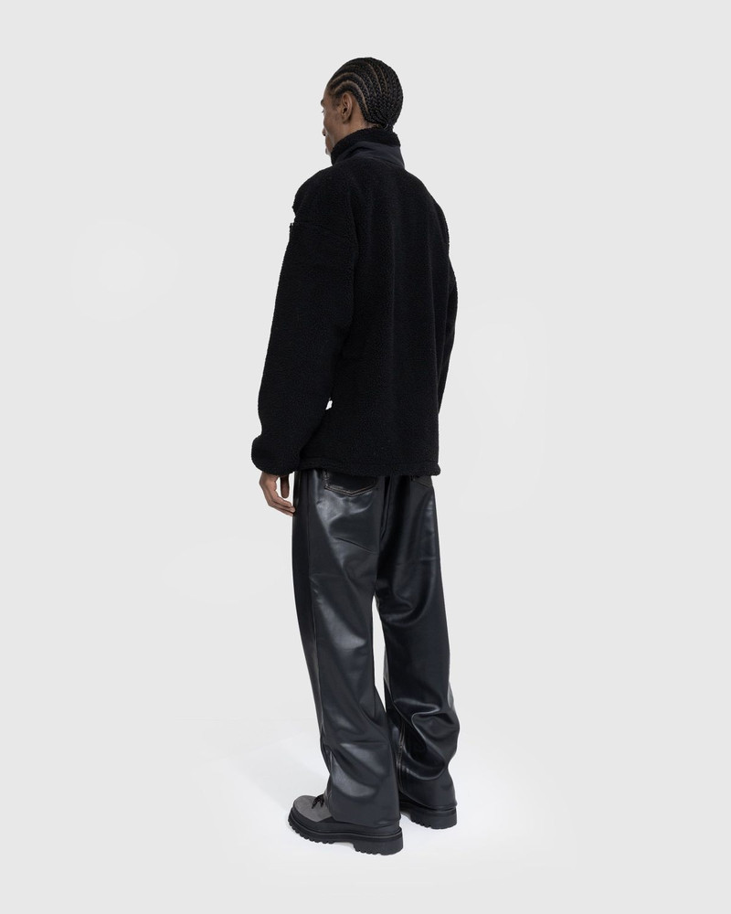 Y/Project – Y Belt Leather Pants Black 4