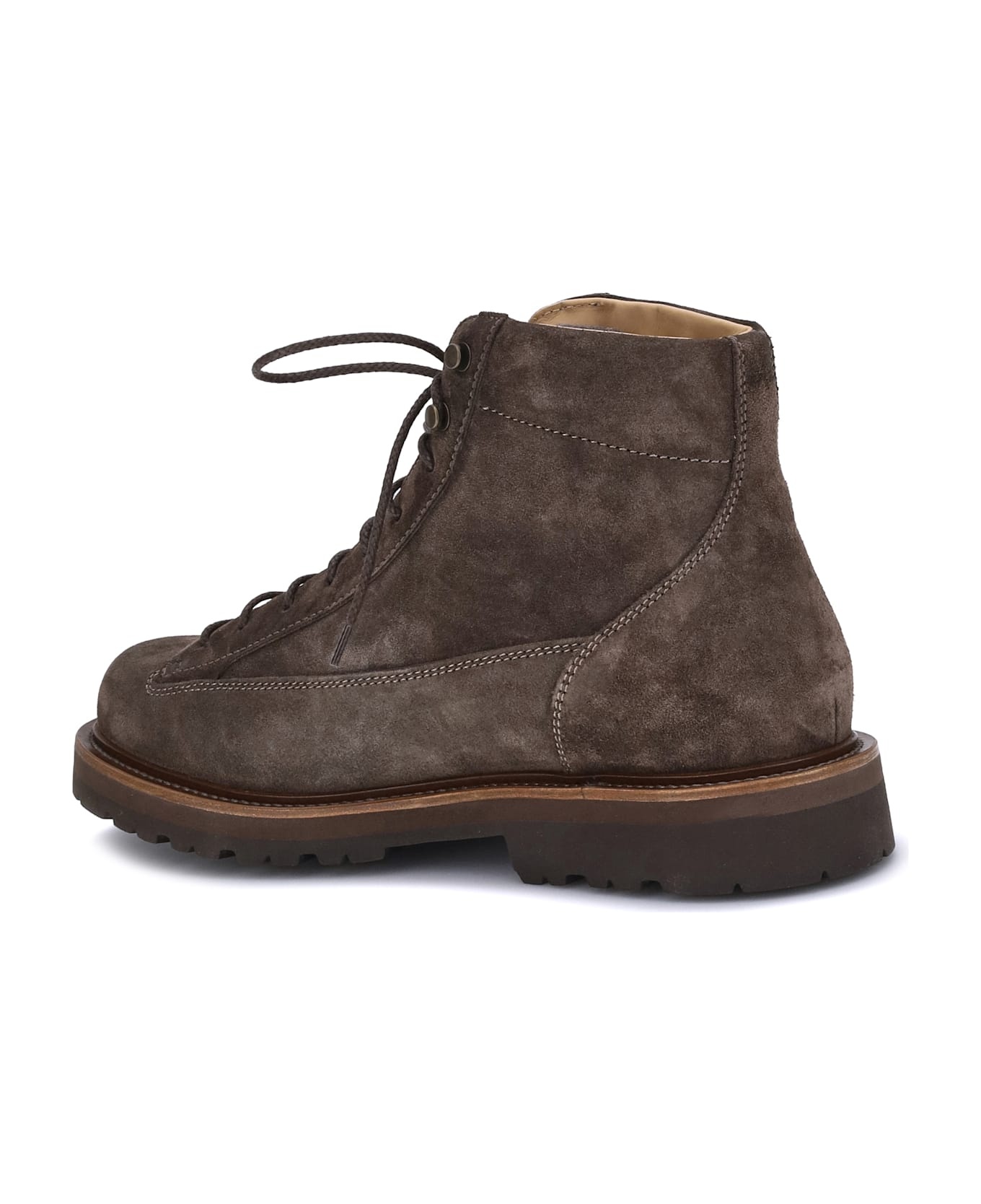 Suede Ankle Boots - 3