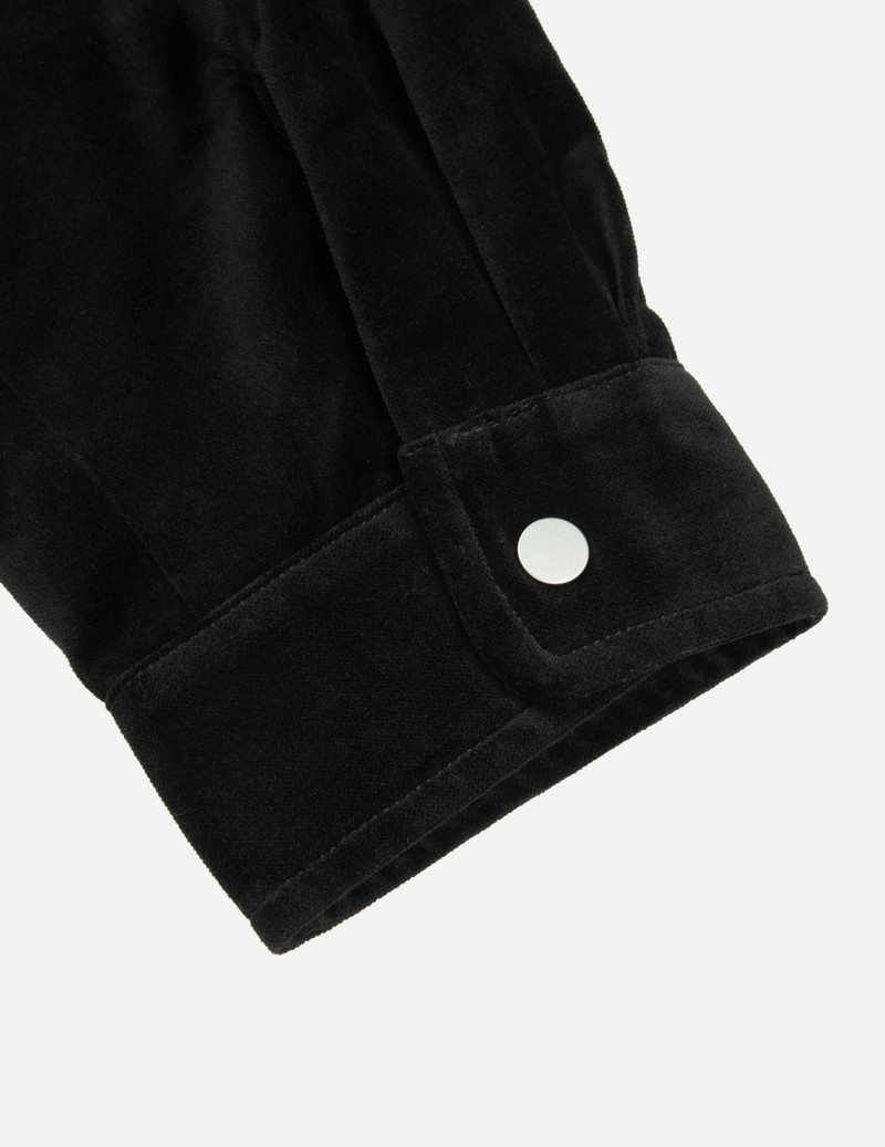 TIGER AND LOGO EMBROIDERY OVERSIZED VELVET BOMBER JACKET 15