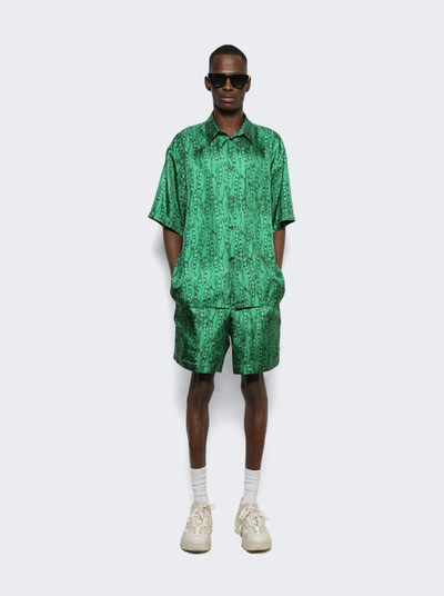 Givenchy Formal Elastic Shorts Green outlook