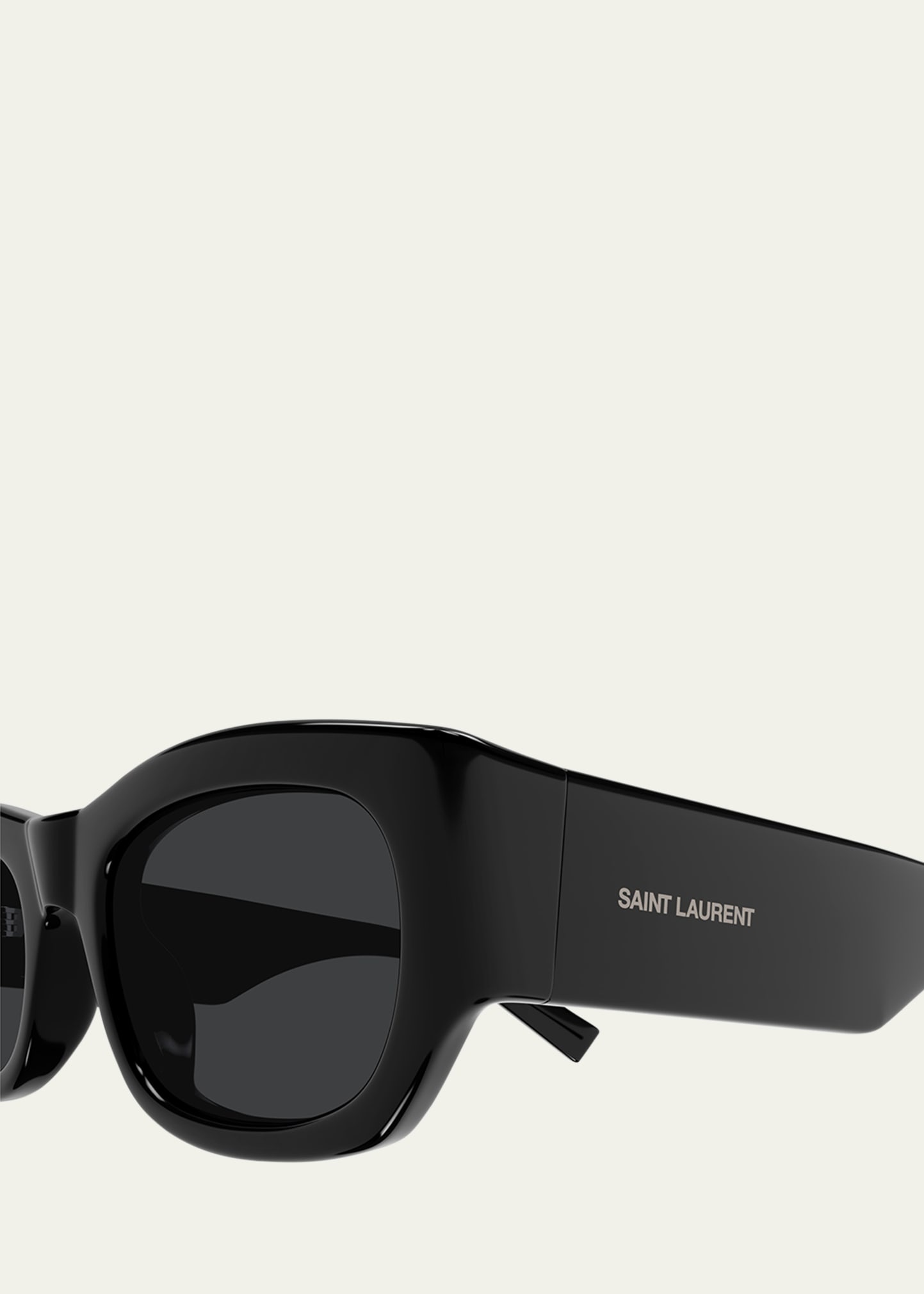 Plastic Rectangle Sunglasses - 3