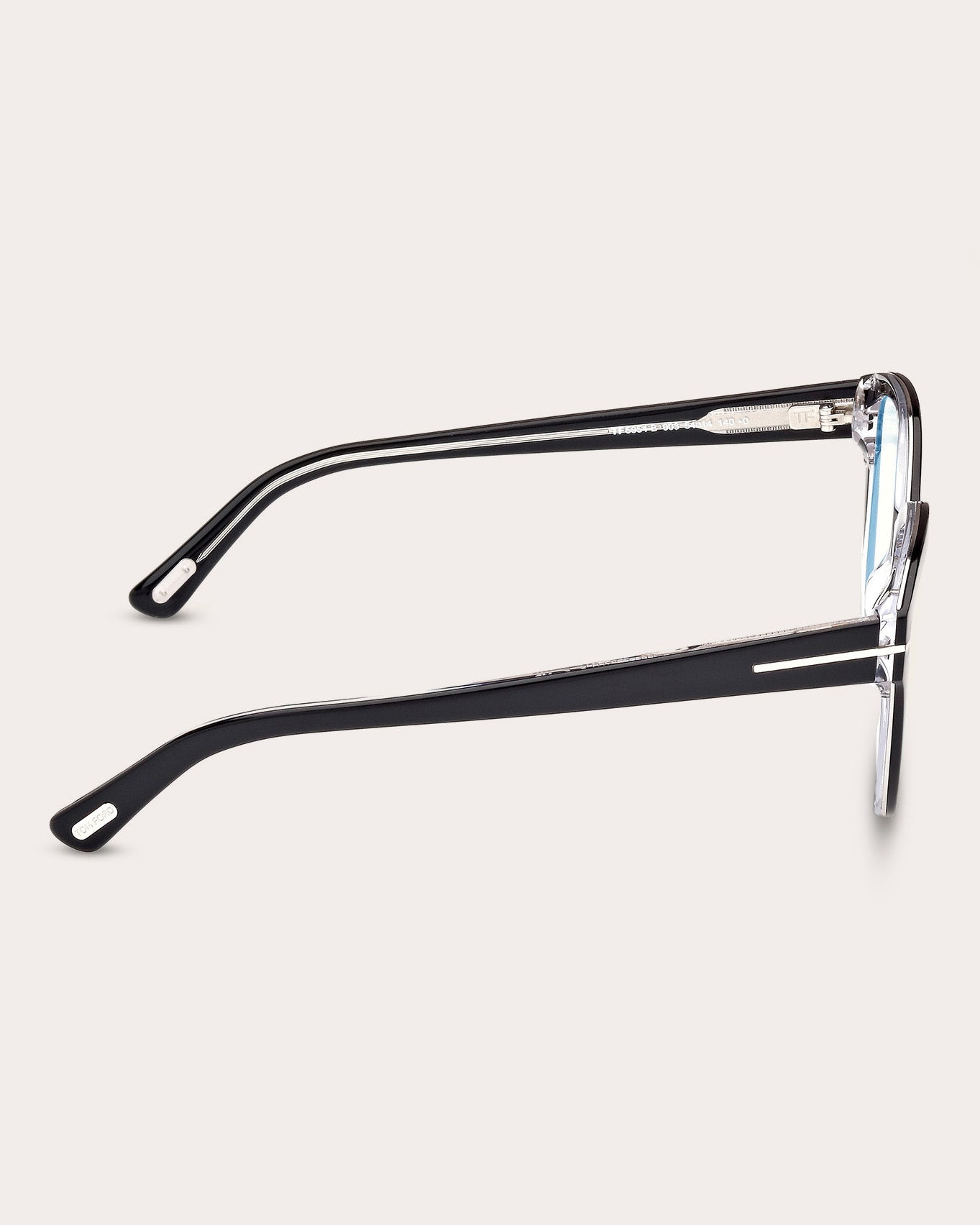 Cat-Eye Black Acetate Blue-Light Glasses - 3