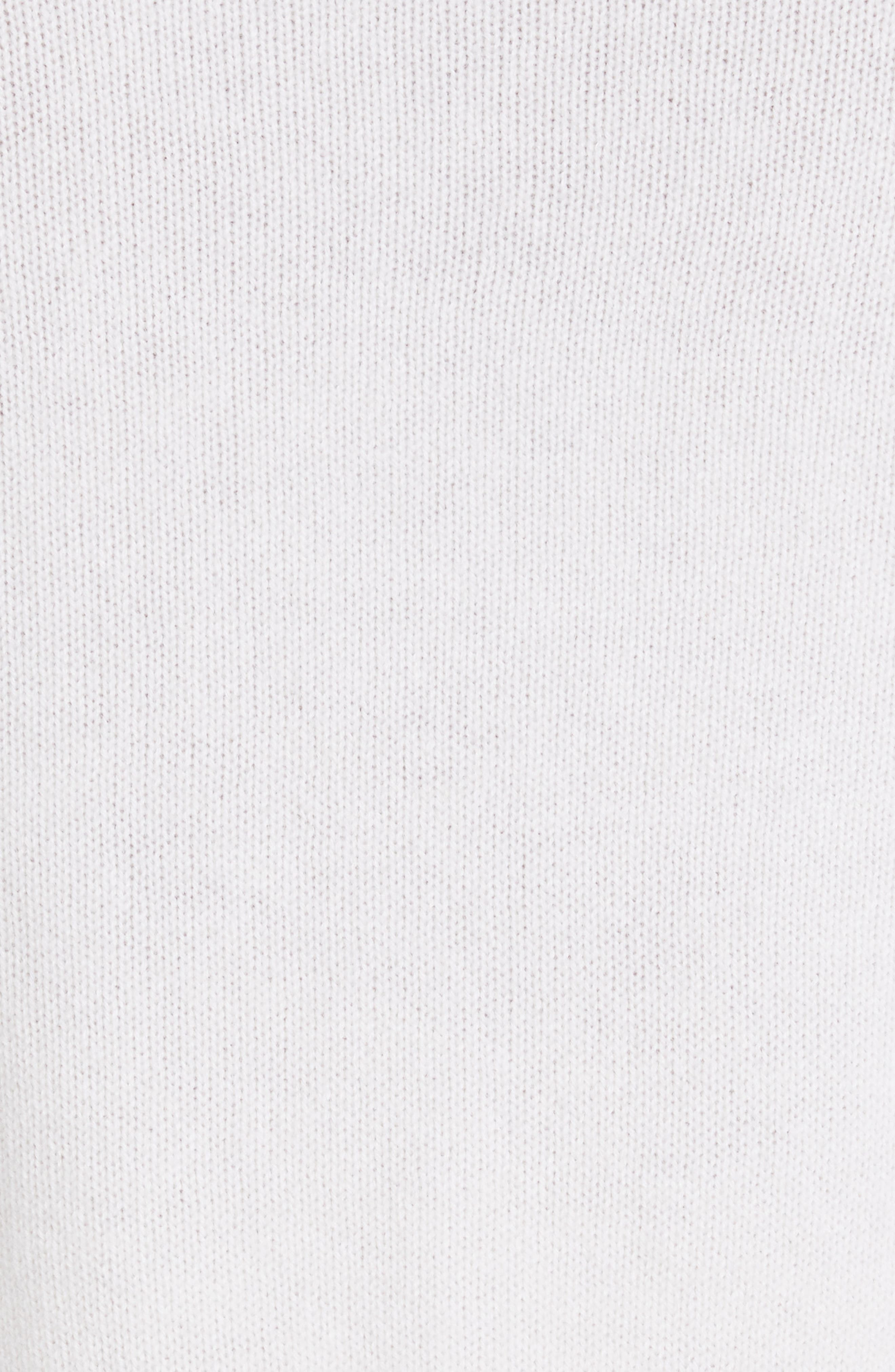 LOULOU DE SAISON Mora Three-Quarter Sleeve Cashmere Sweater in Ivory at Nordstrom - 6