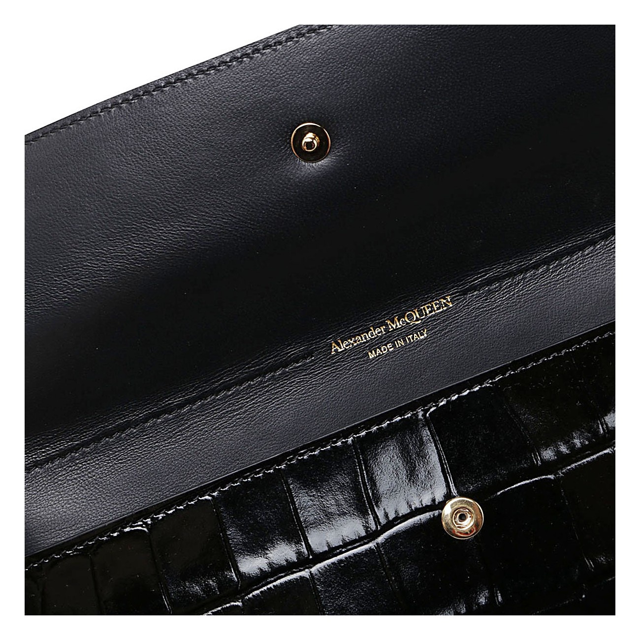 black leather pouch - 4