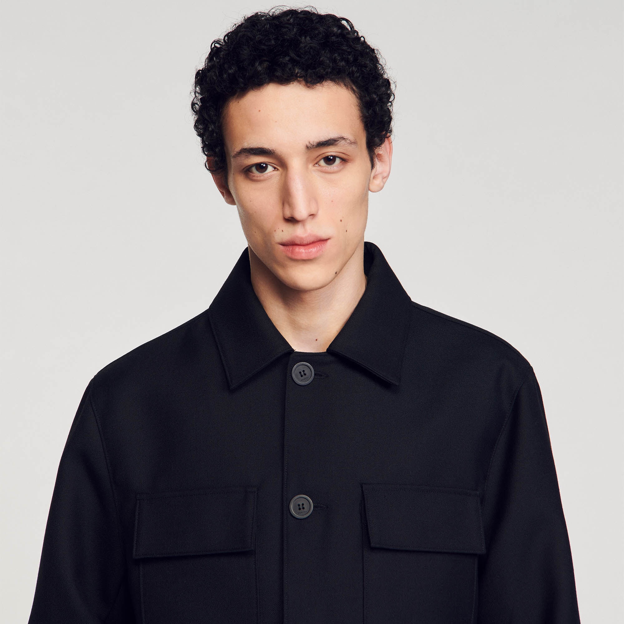 BUTTONED OVERSHIRT - 4