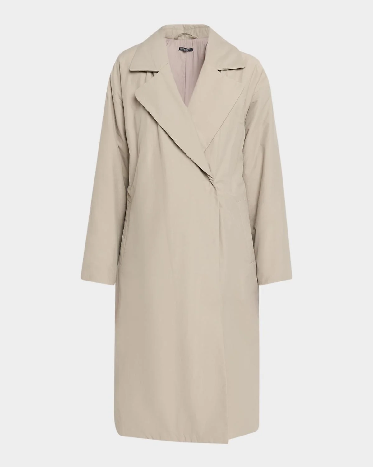 Lightweight Padded Trench Coat - 1