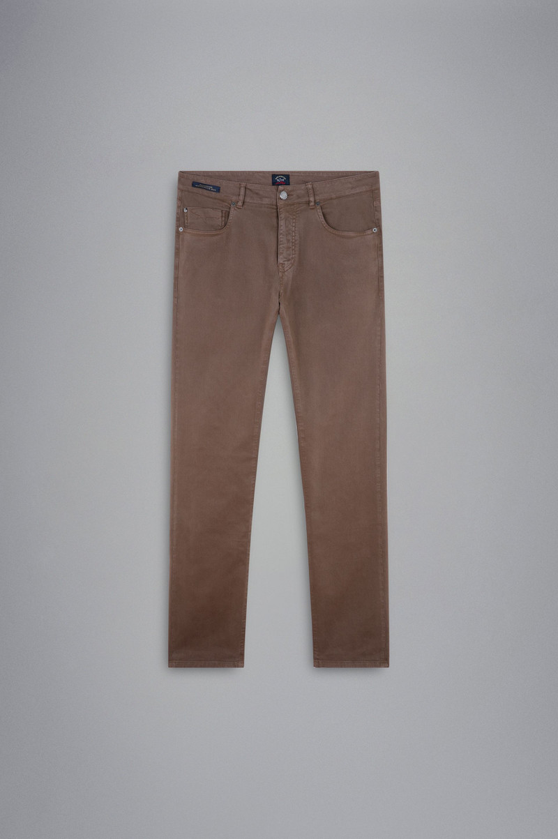SOFT & STRETCH BULL 5-POCKETS TROUSERS 1