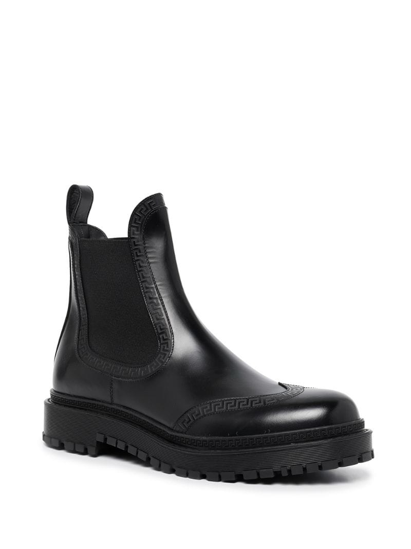 embossed chunky chelsea boot - 2