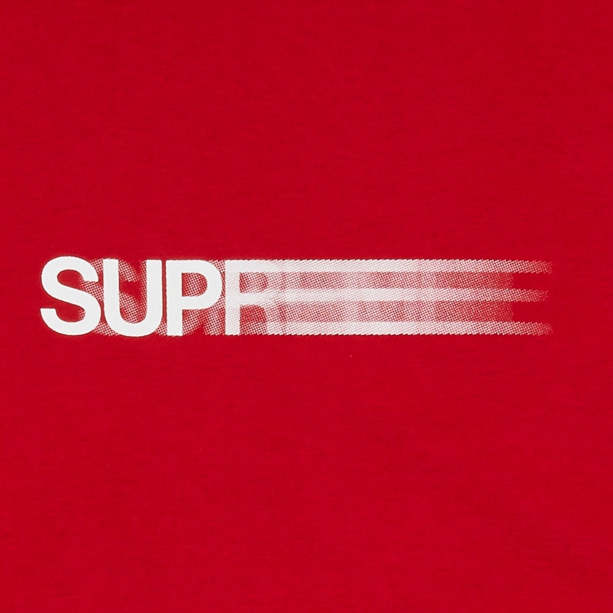 Supreme Motion Logo Tee 'Red' - 2