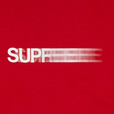 Supreme Supreme Motion Logo Tee 'Red' outlook