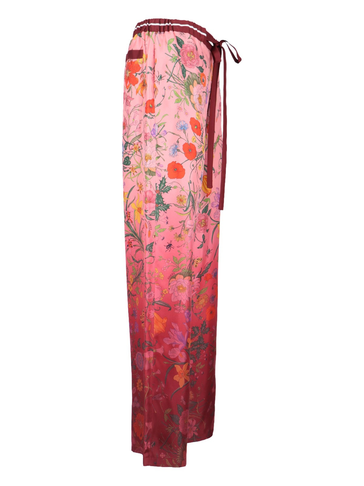 SILK PANTS WITH BOW - 2