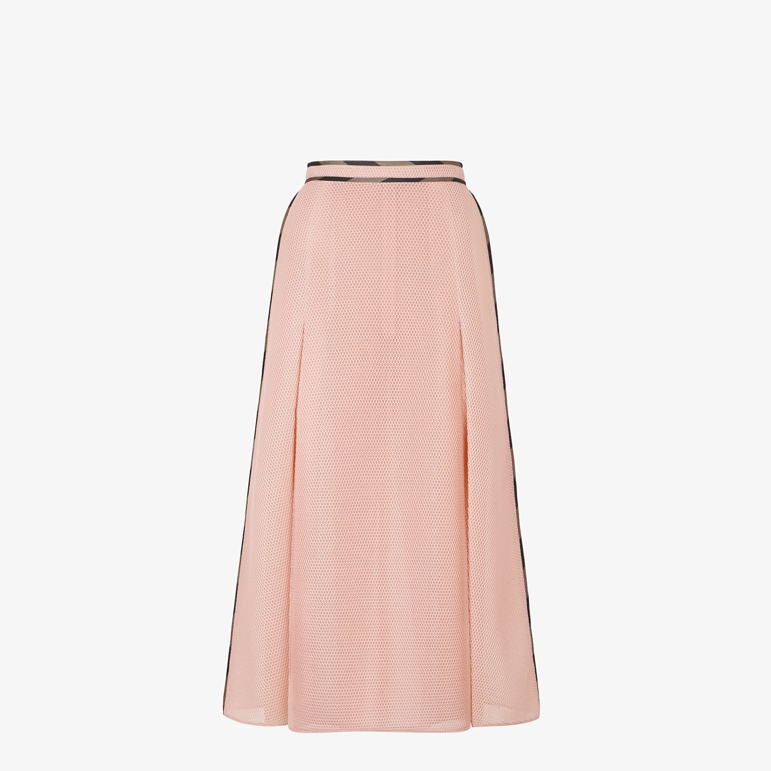 Skirt in pink tech mesh - 1