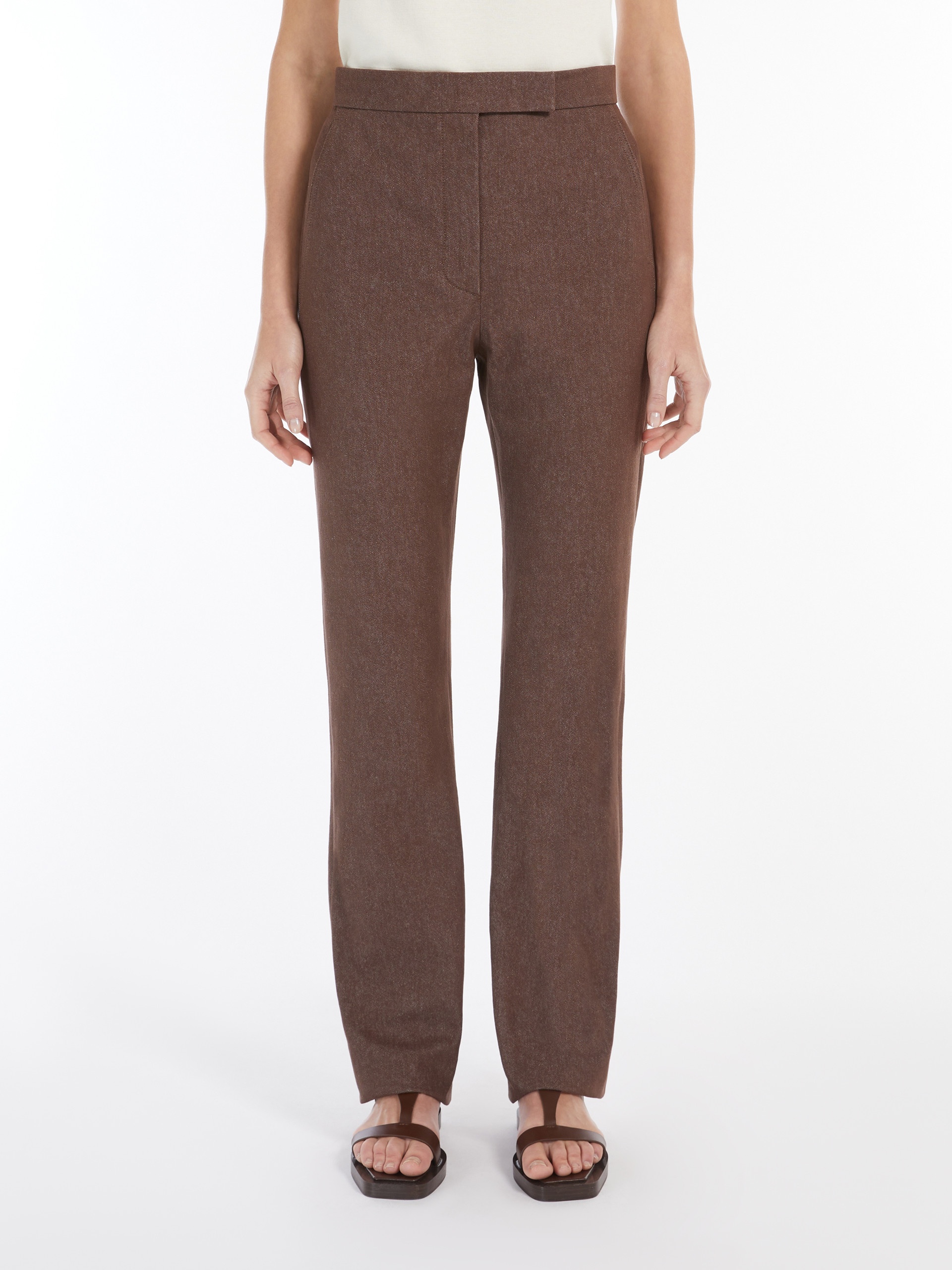 GALIZIA Slim-fit cotton trousers - 3