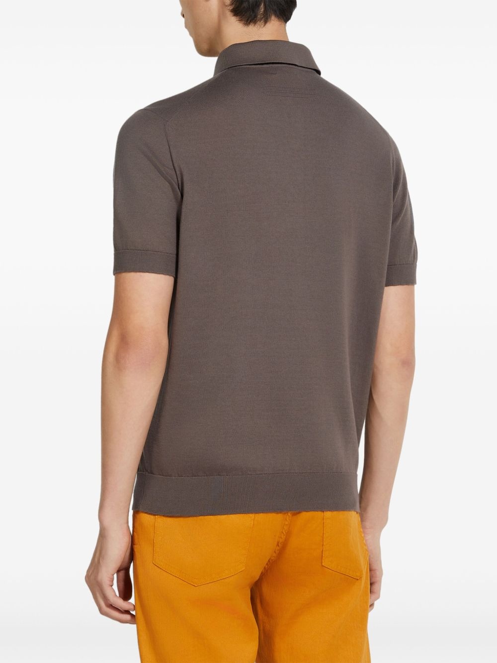 cotton polo shirt - 3