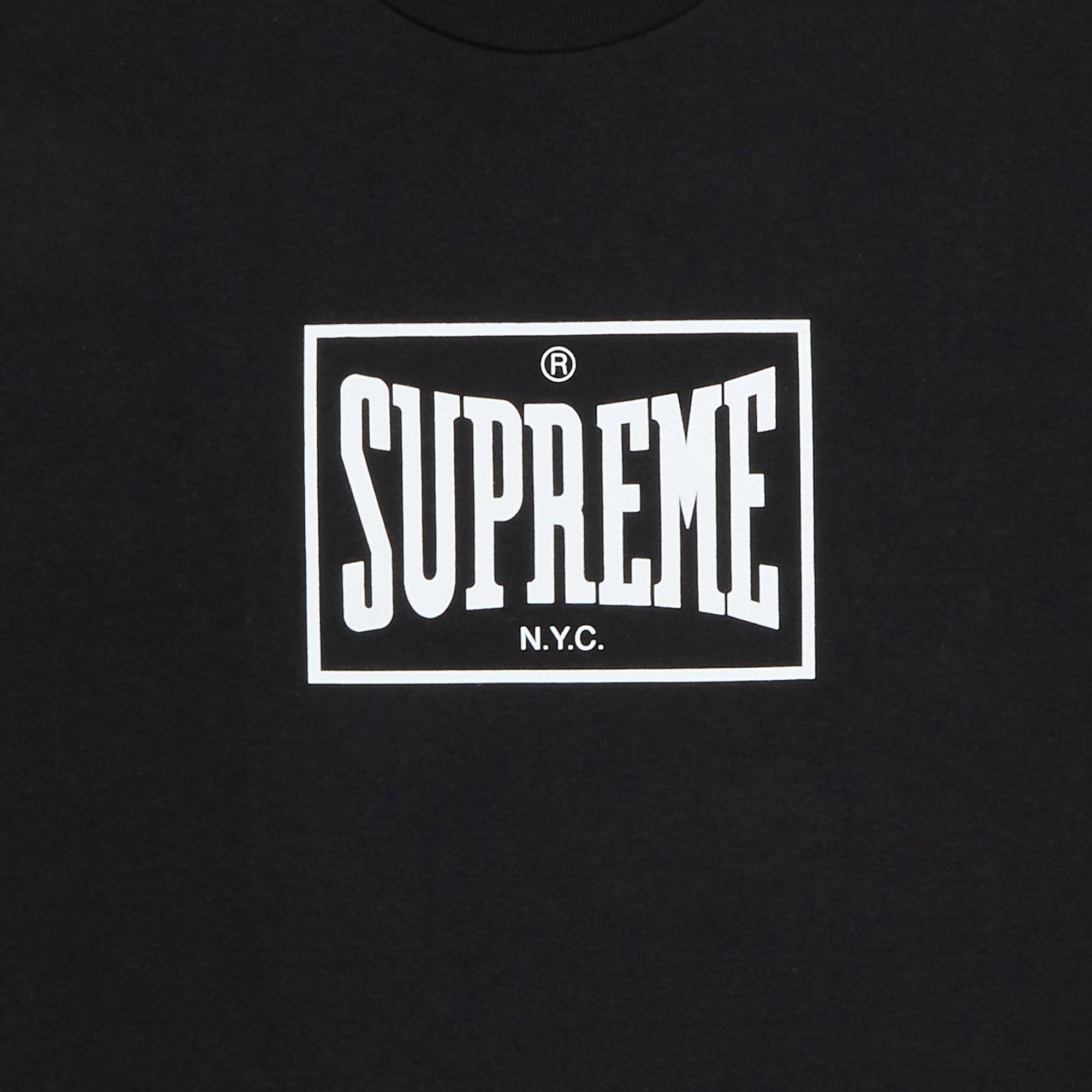 Supreme Warm Up Tee 'Black' - 2