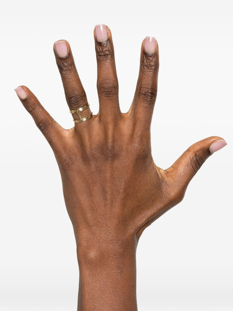 Valentino VLogo cut-out ring outlook