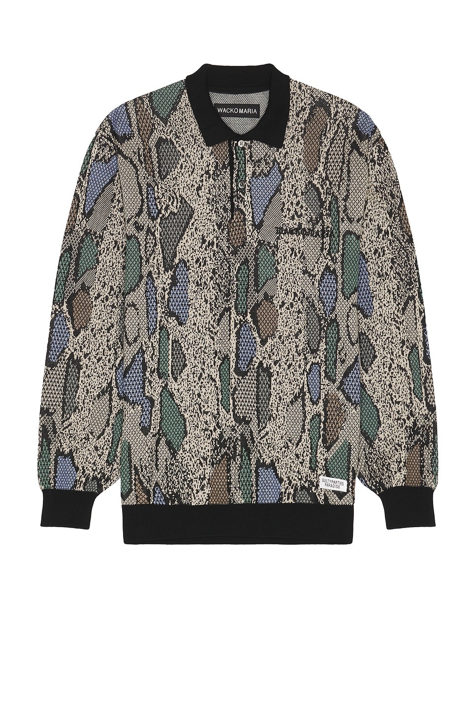 Python Knit Polo Shirt - 1