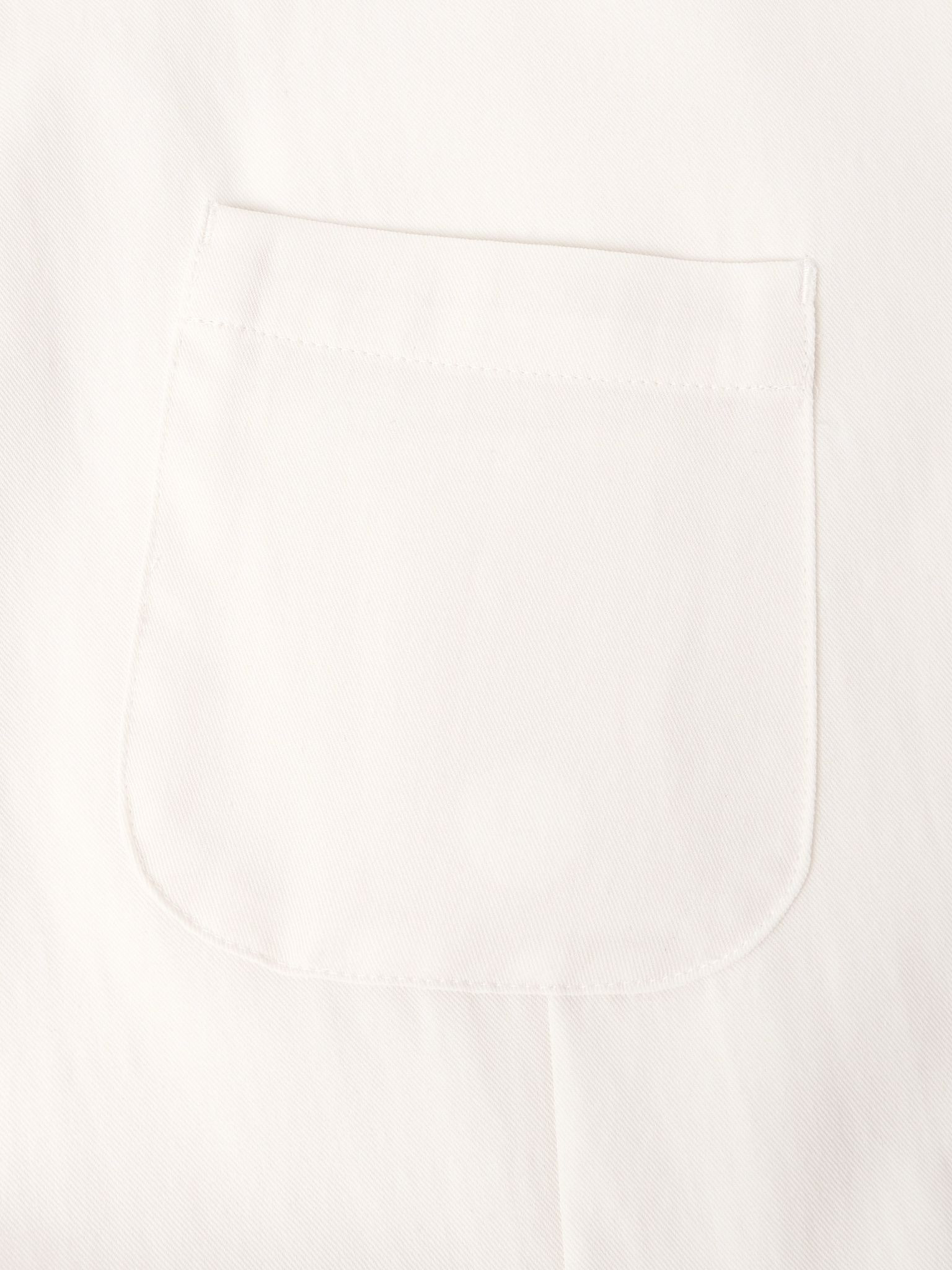 Oversized Cotton and Wool-Blend Gabardine Blazer Cream - 6
