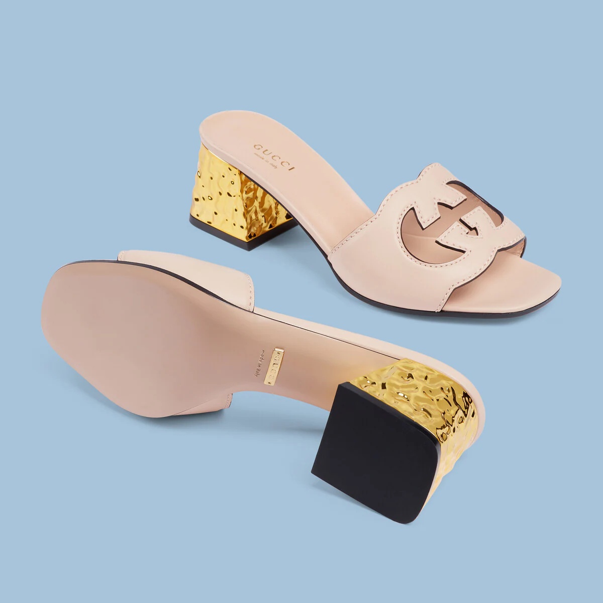 Women's Interlocking G cut-out sandal - 6