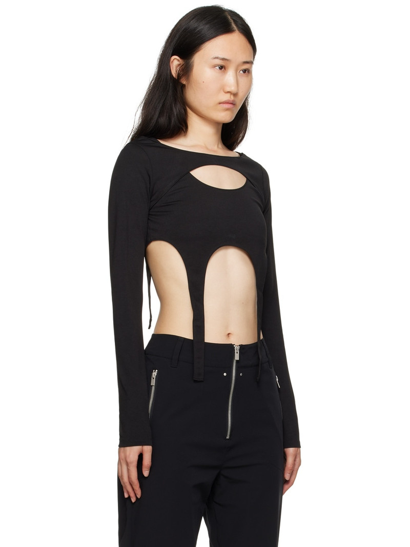 Black Arid Harness Long Sleeve T-Shirt 2