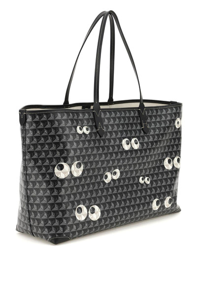 Anya Hindmarch I AM A PLASTIC BAG MULTI EYES TOTE BAG outlook