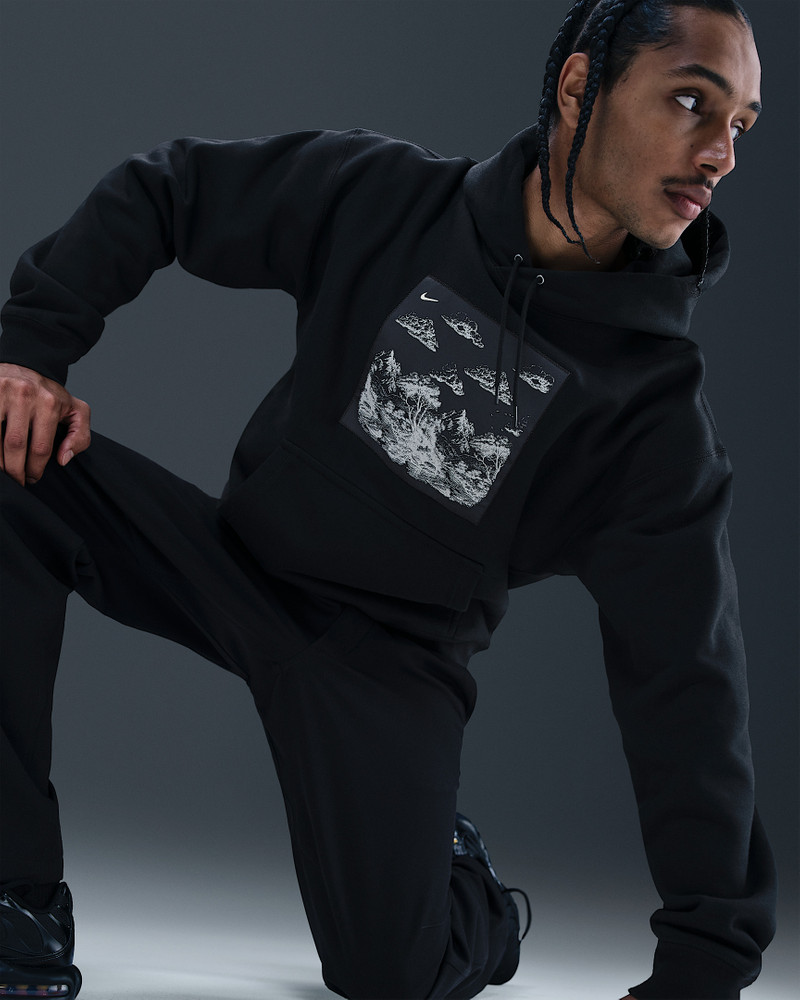 Nike Solo Swoosh Men's Pullover Fleece Hoodie 3