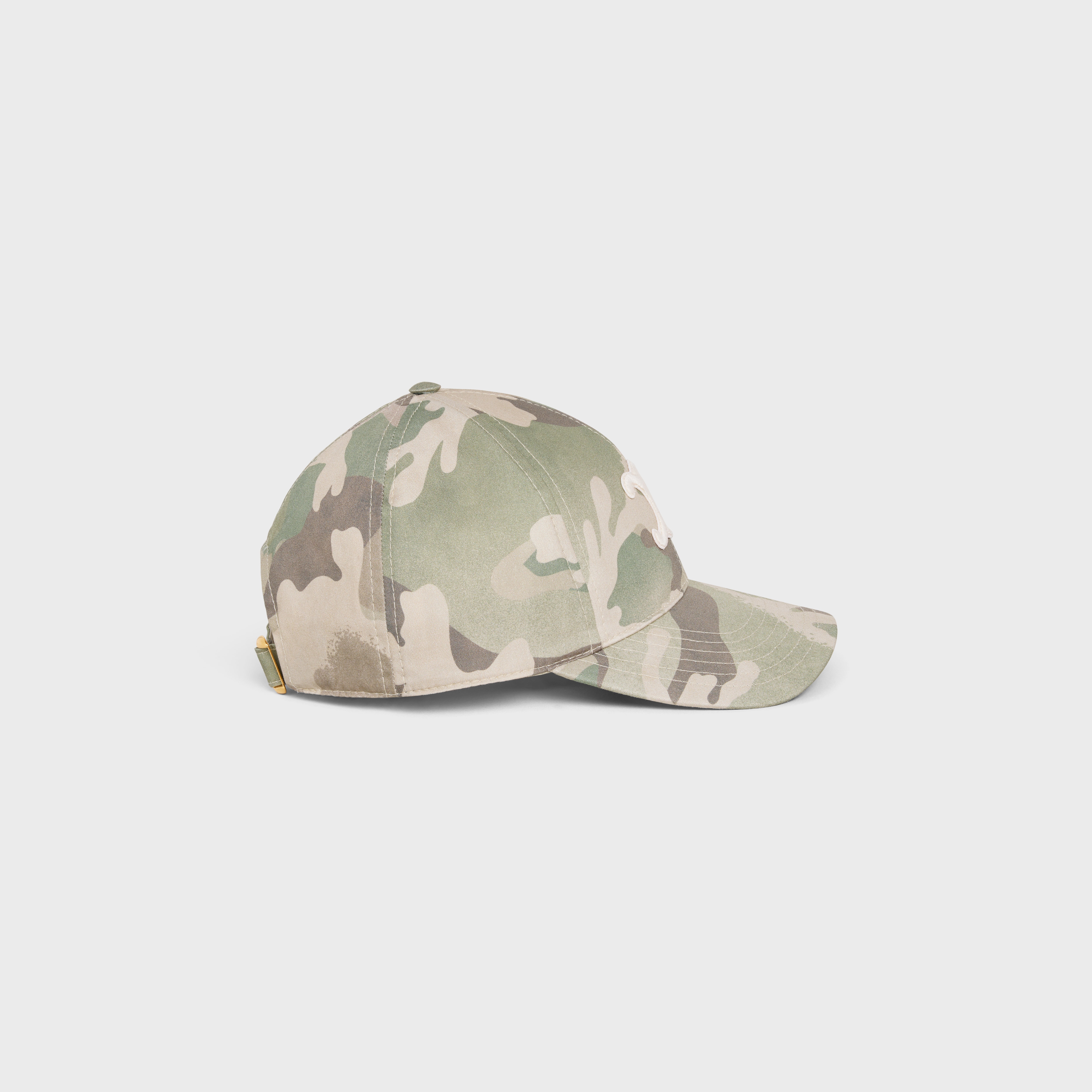 baseball cap in camouflage cotton - 3