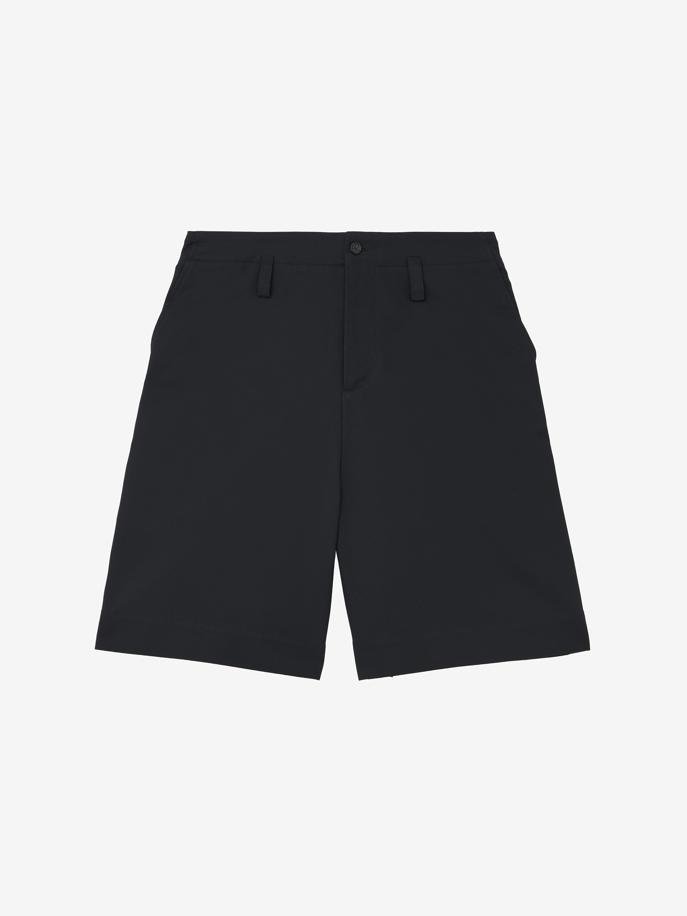 Wide Leg Chino Shorts - 1