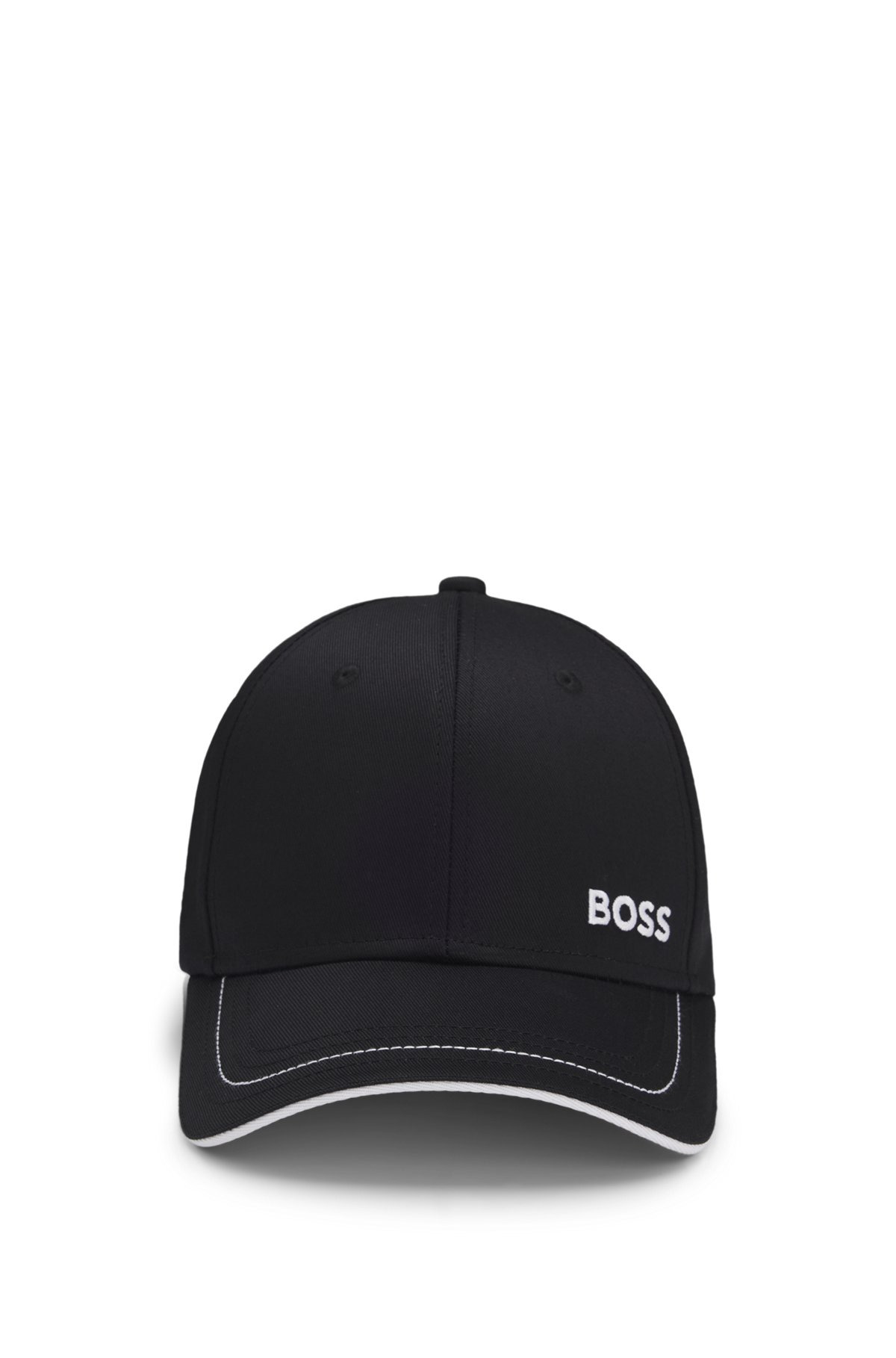 COTTON-TWILL CAP WITH EMBROIDERED LOGO AND METAL BUCKLE - 2