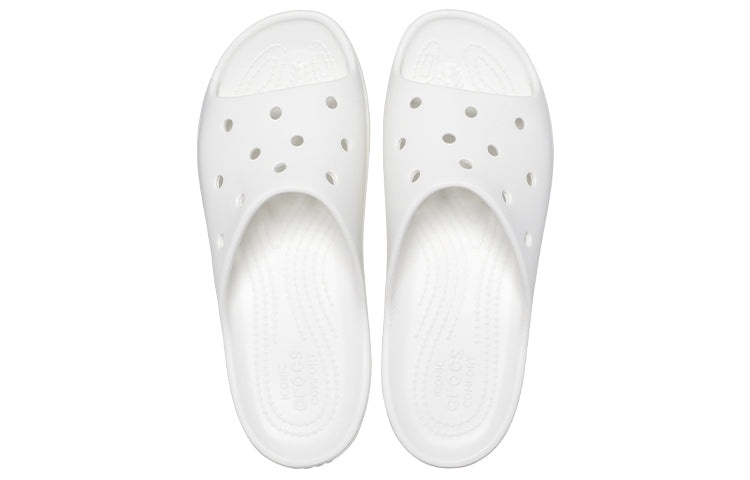 (WMNS) Crocs Classic Platform Sandals 208180-100 - 5