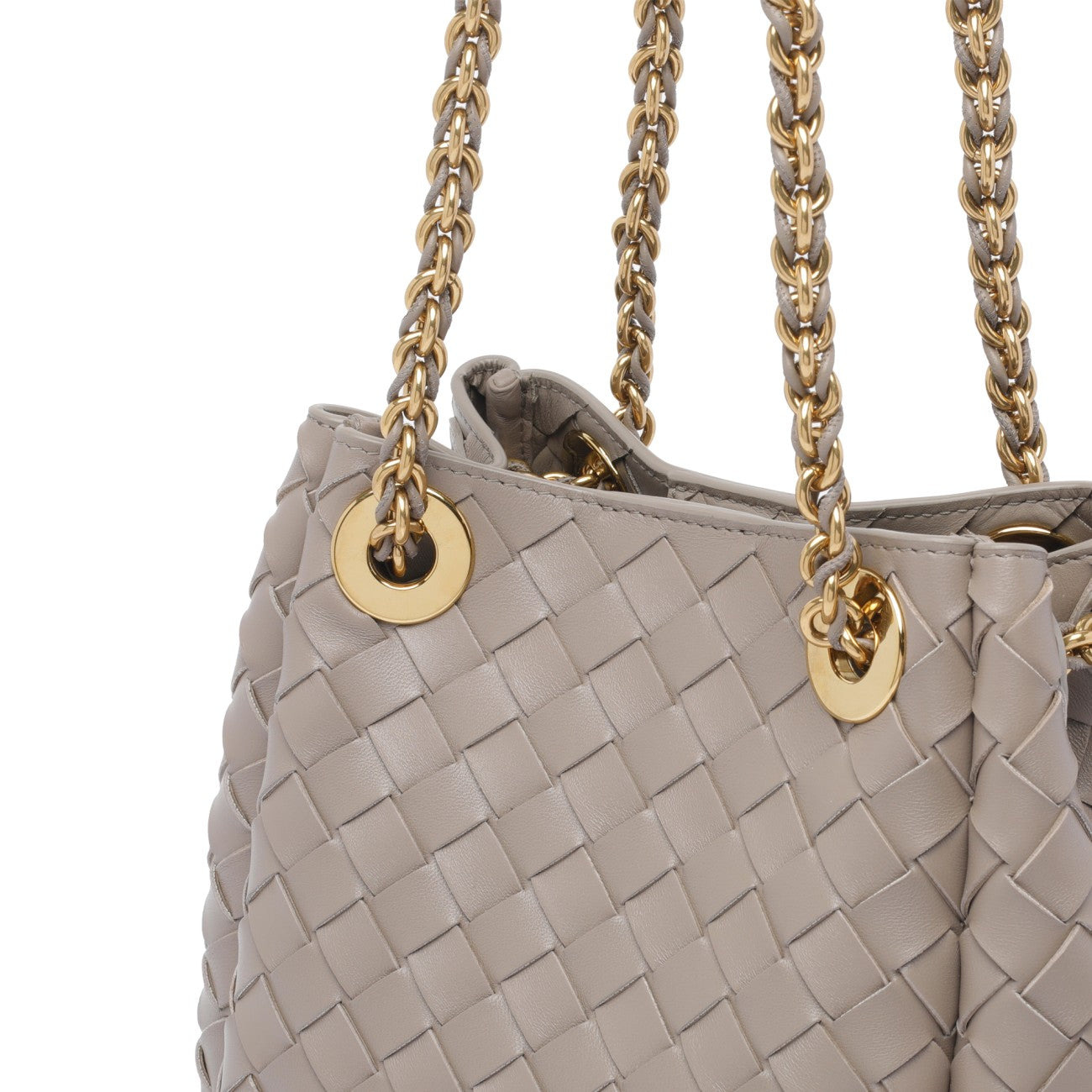Bottega Veneta Women Parachute Small With Chain - 4