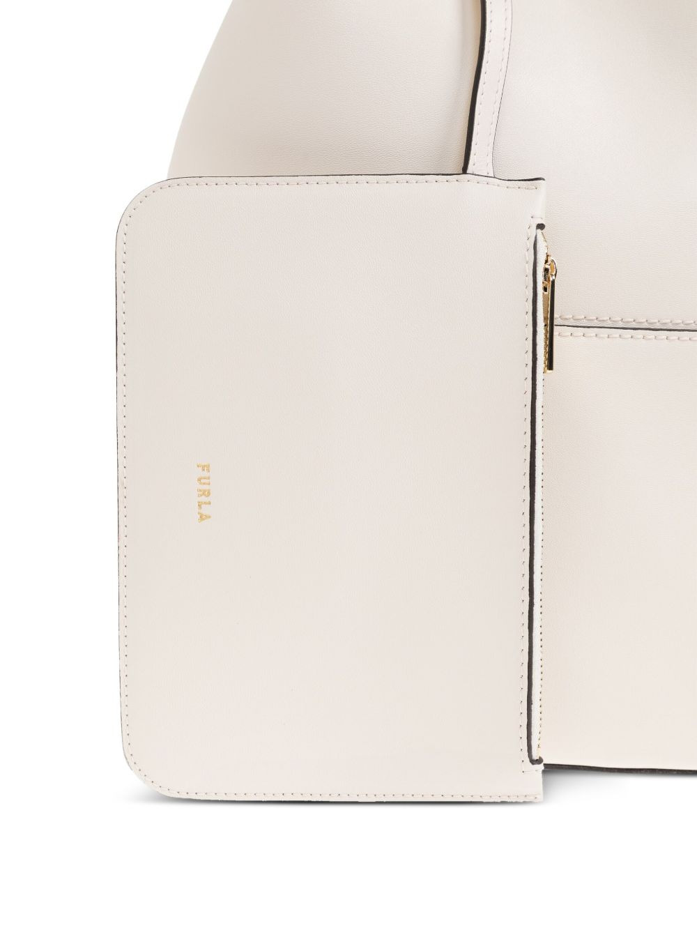 Sfera leather bucket bag - 5