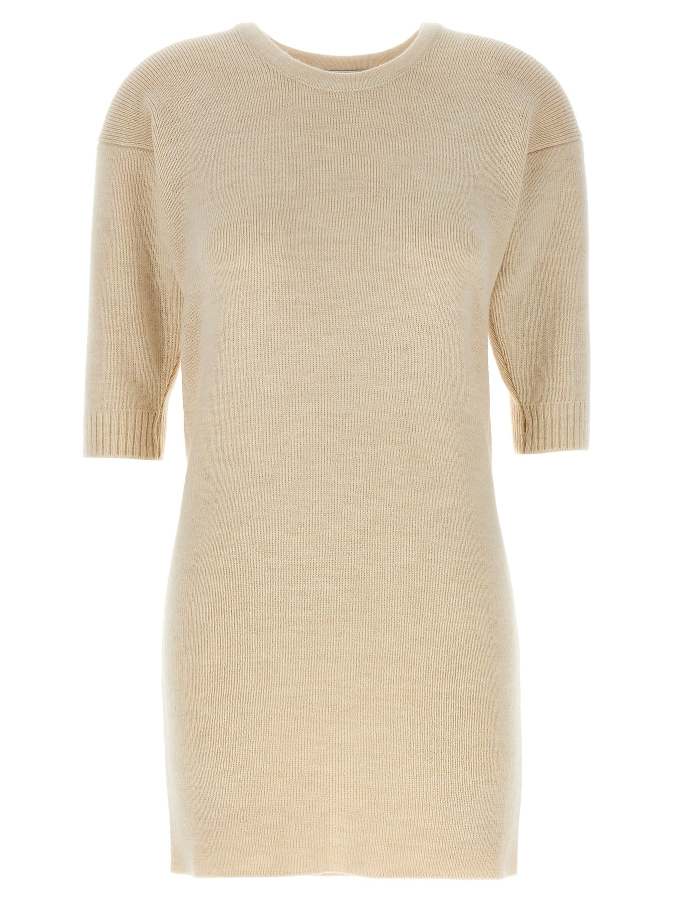 ワンピース LEMAIRE Removable sleeve knit dress (DR1088LK1028 WH048) DR1045_LJ1016_BG239_1_53a62a7b