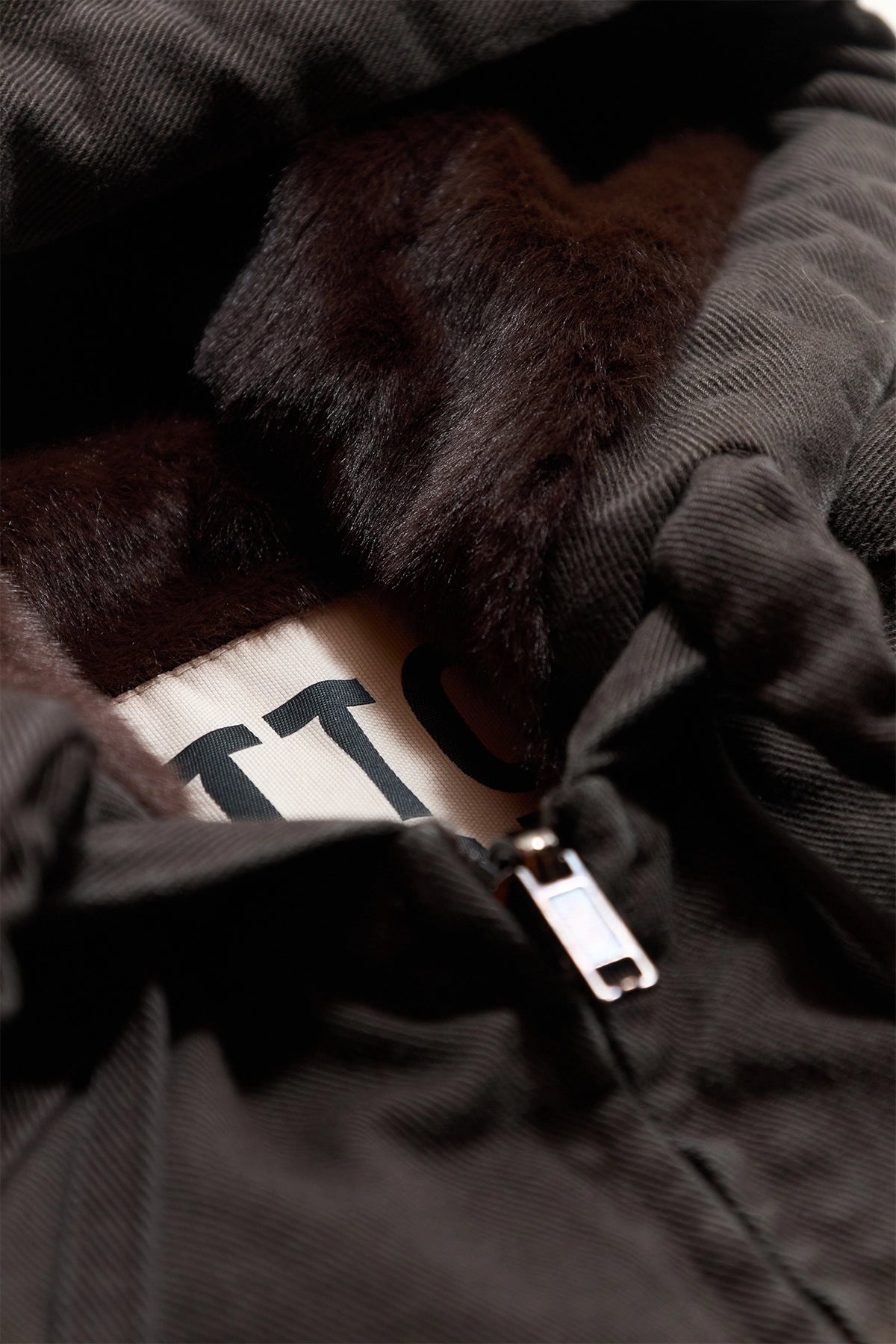 Ottolinger Reversible Furry Denim Jacket - 5