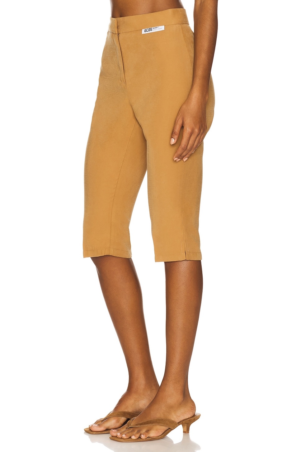 Cupro Tailoring Capri Trousers - 3