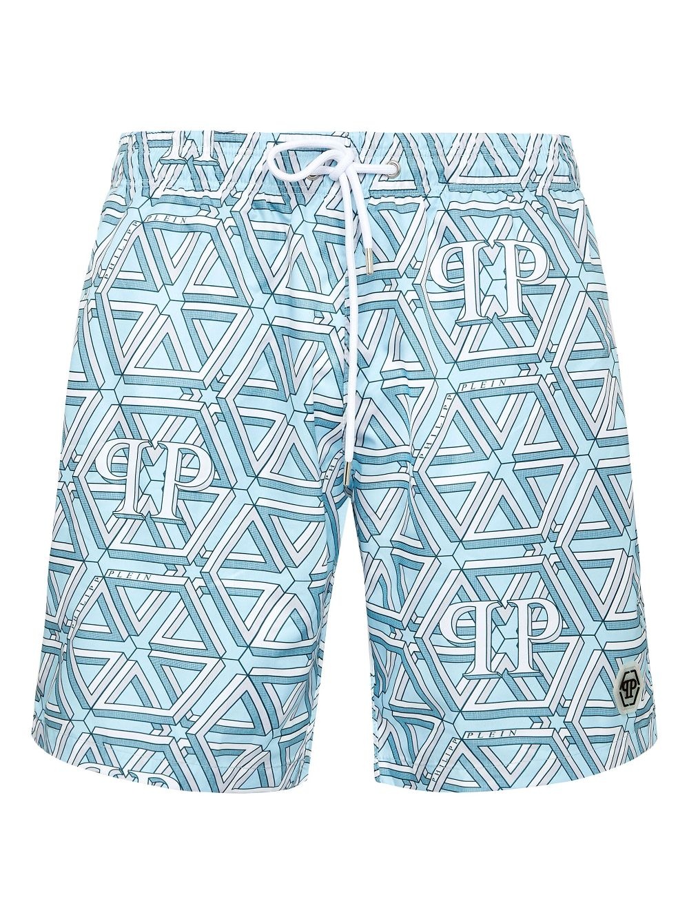 monogram swim shorts - 1