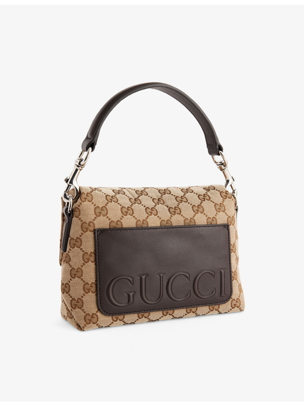Small GG Web Canvas Crossbody Bag - 3