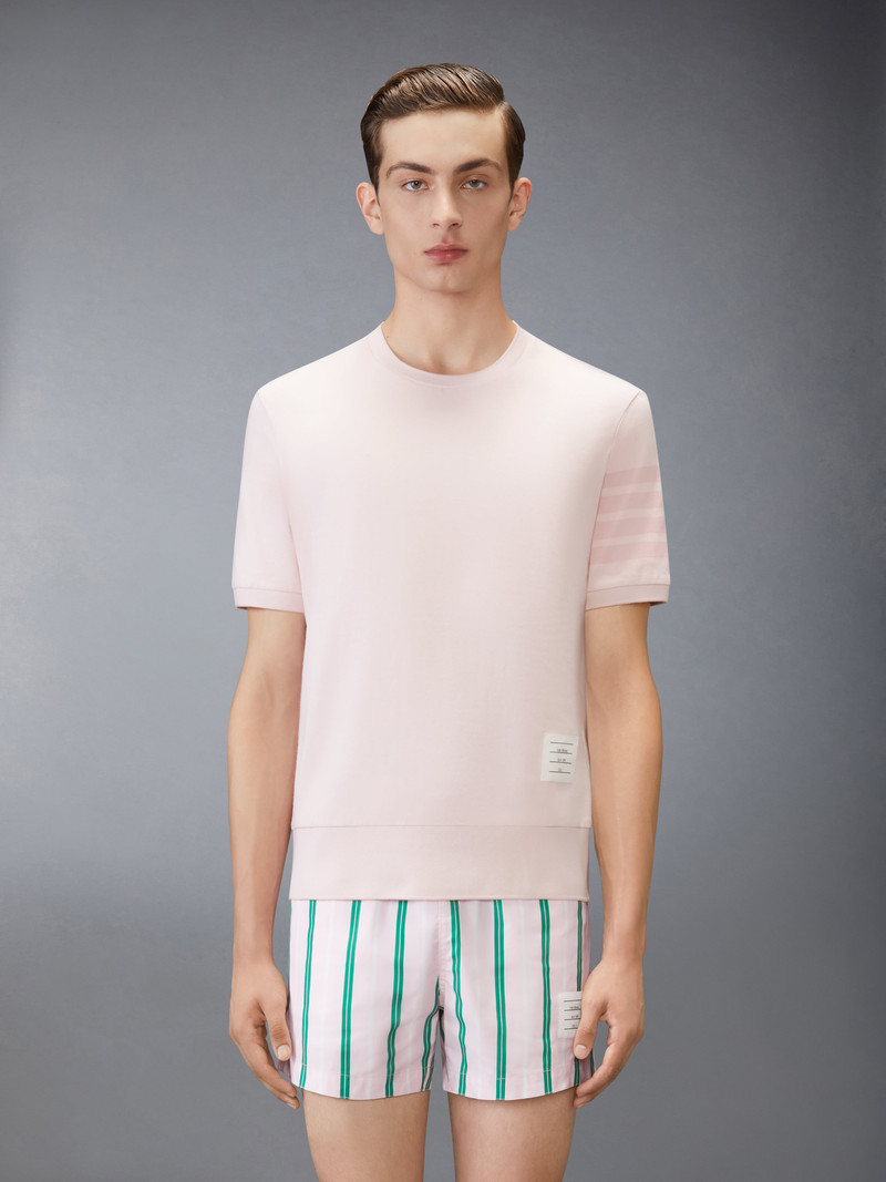 Thom Browne COTTON JERSEY 4-BAR TEE outlook