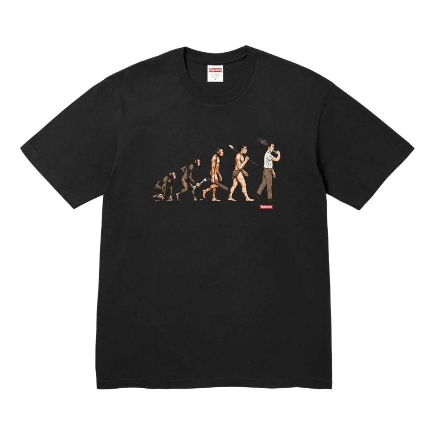 Supreme SS26 Evolution T-Shirt 'Black' SUP-SS26-003-BLK - 1