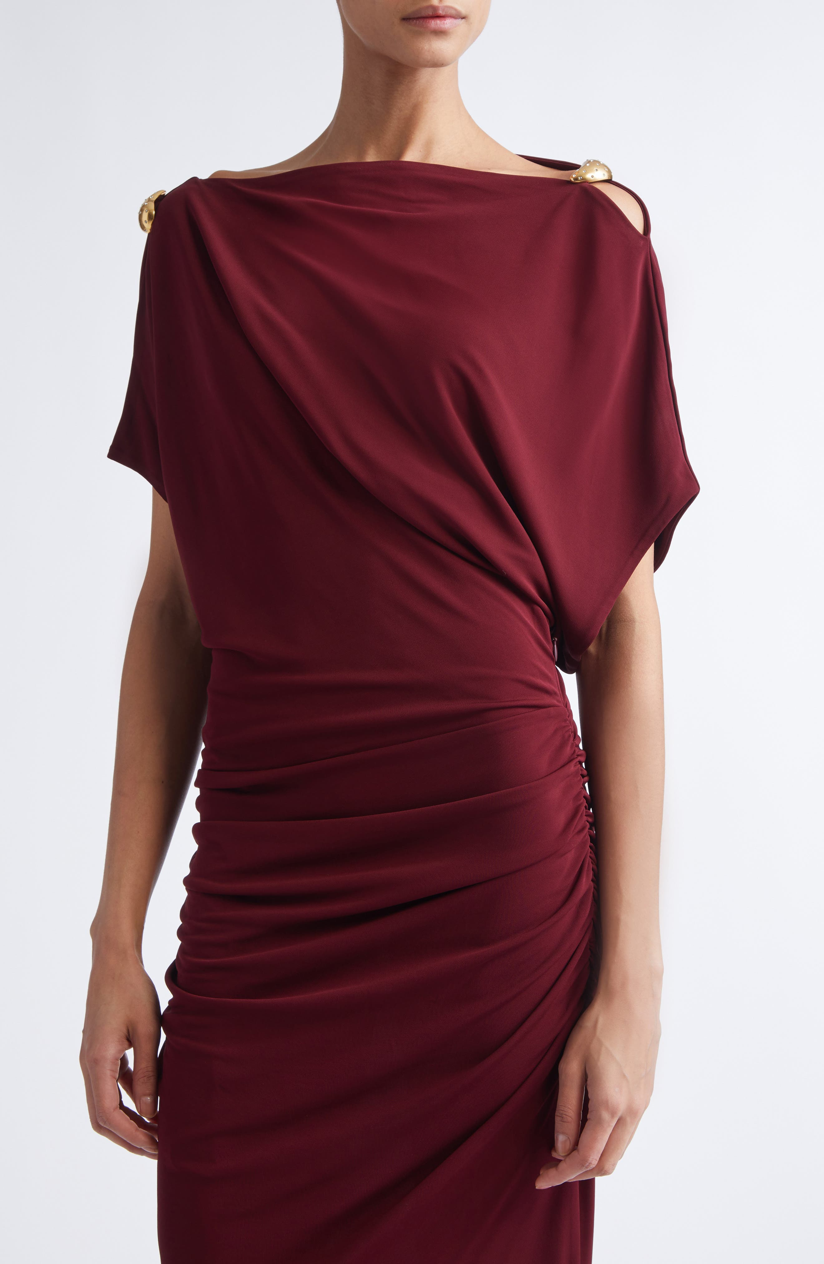 Altuzarra Brina Jersey Dress in Grenache at Nordstrom - 4