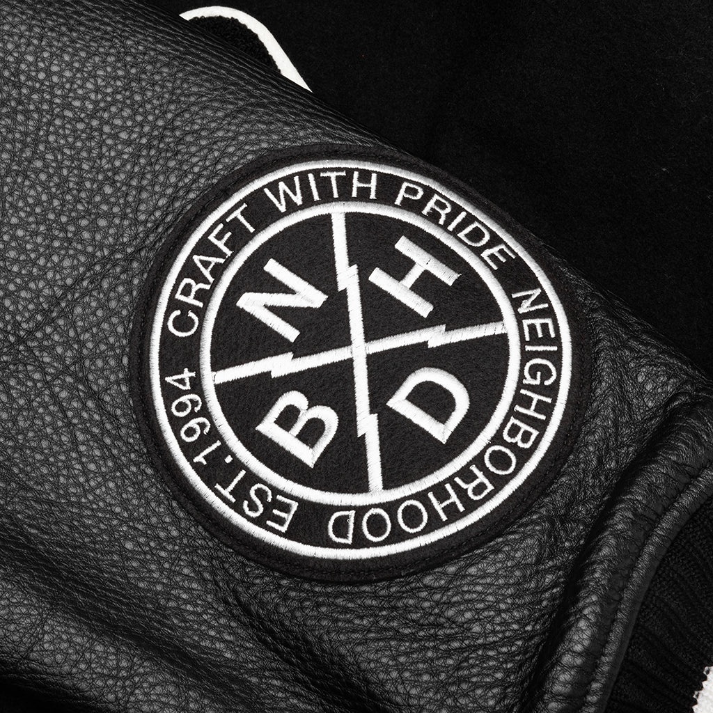 STADIUM JACKET - BLACK - 5