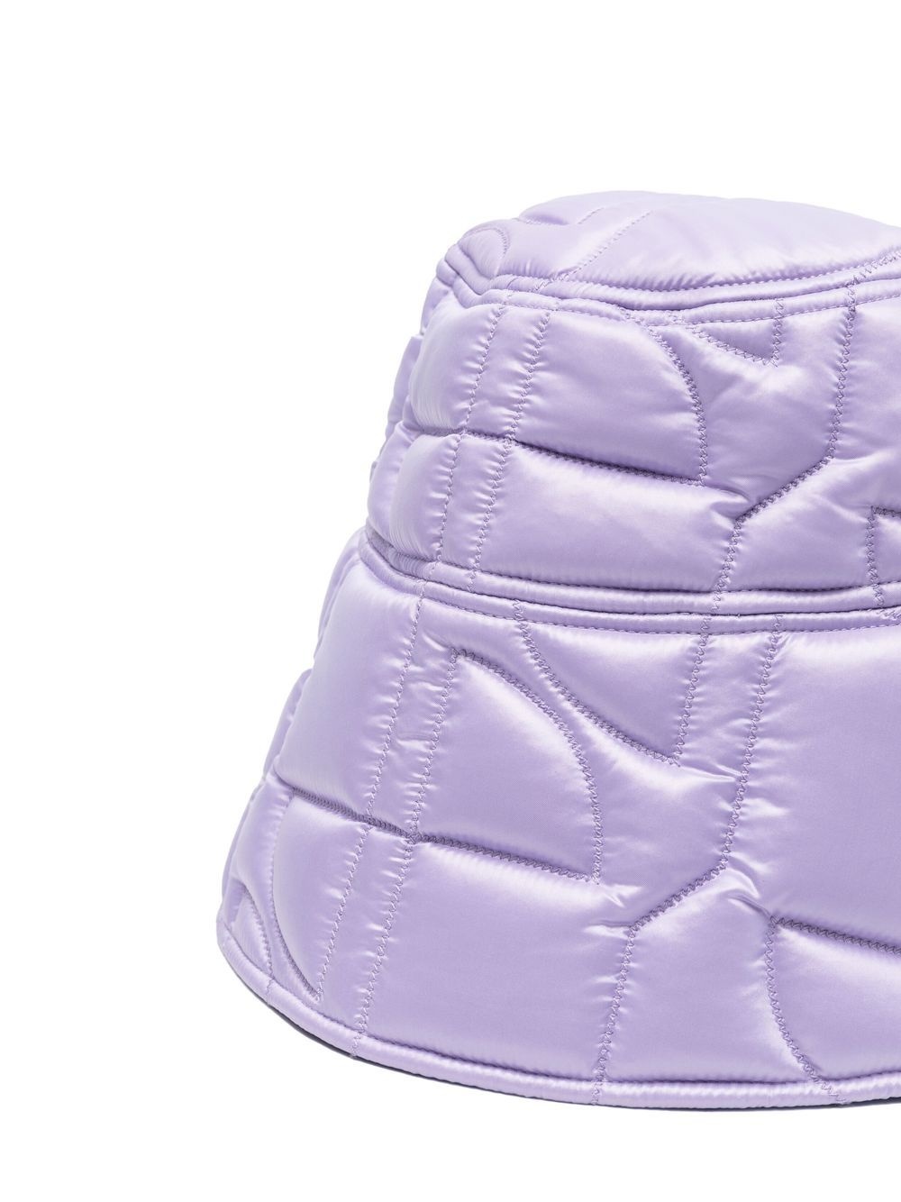 quilted-finish bucket hat - 2