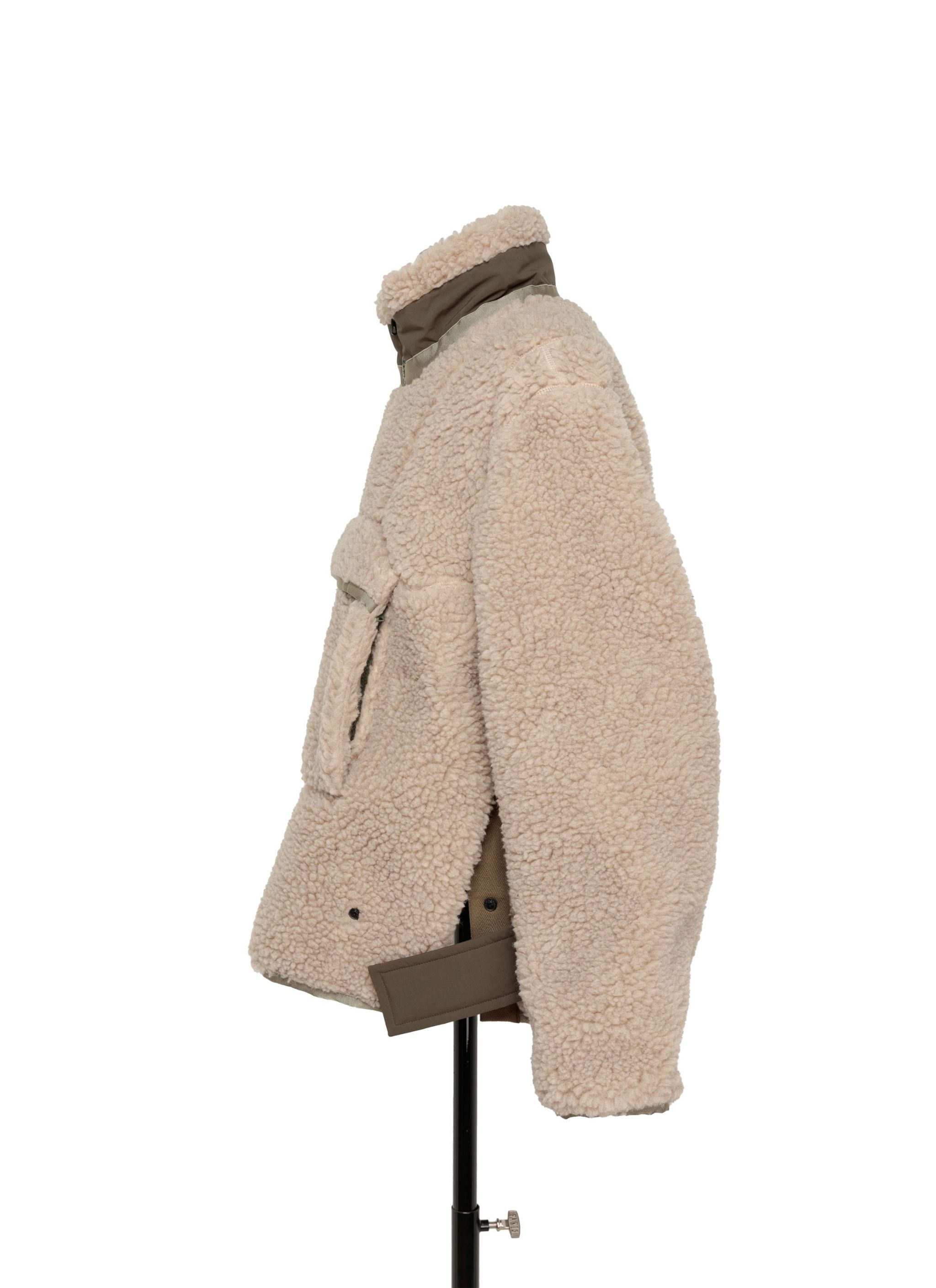 Faux Shearling Pullover - 3